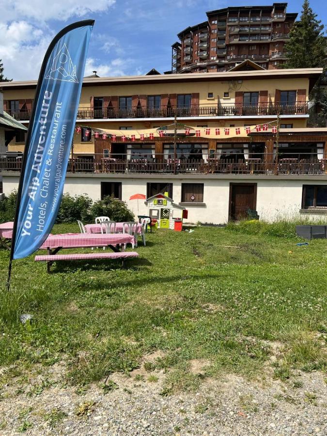 Hotel Le Refuge Alpe d'Huez Exterior foto